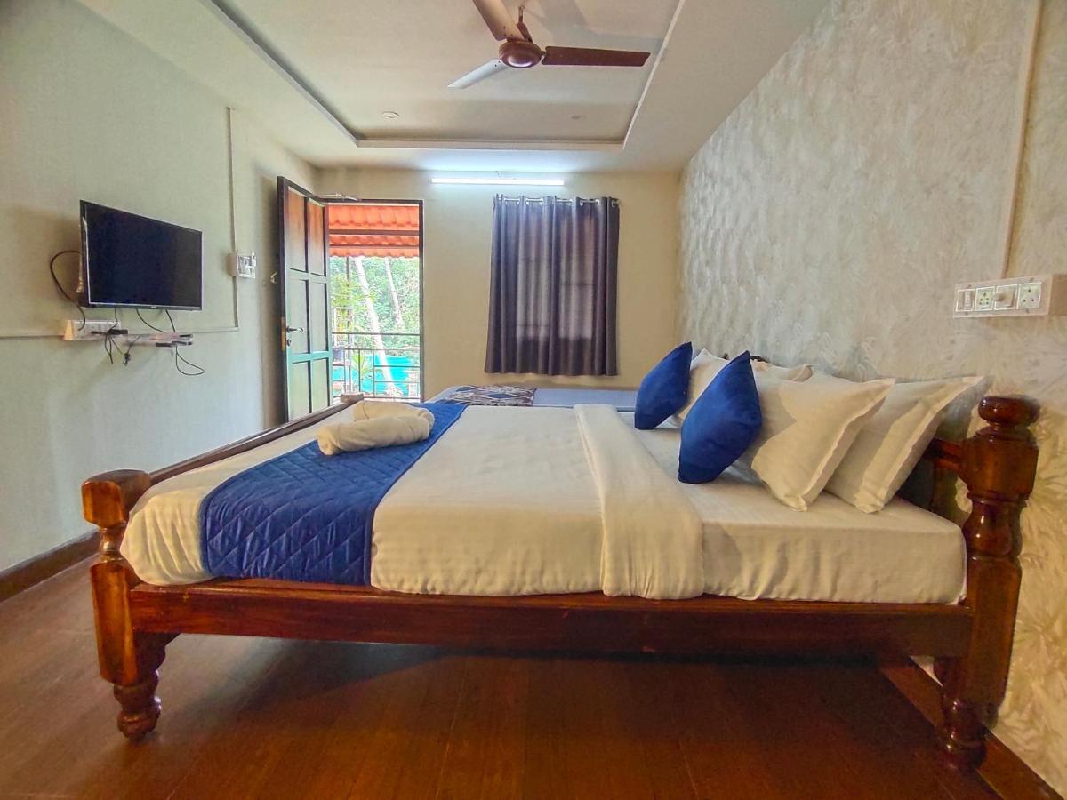 Pv Cottages Serenity Beach 퐁디셰리 외부 사진