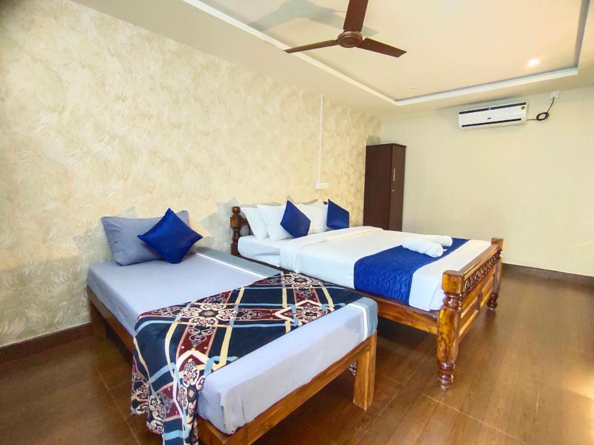 Pv Cottages Serenity Beach 퐁디셰리 외부 사진