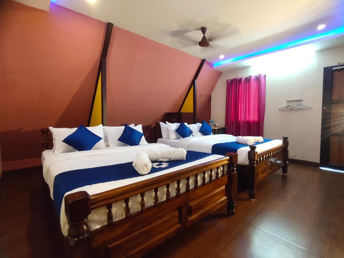 Pv Cottages Serenity Beach 퐁디셰리 외부 사진