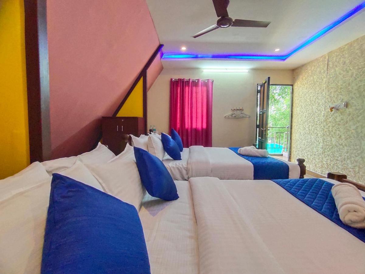 Pv Cottages Serenity Beach 퐁디셰리 외부 사진