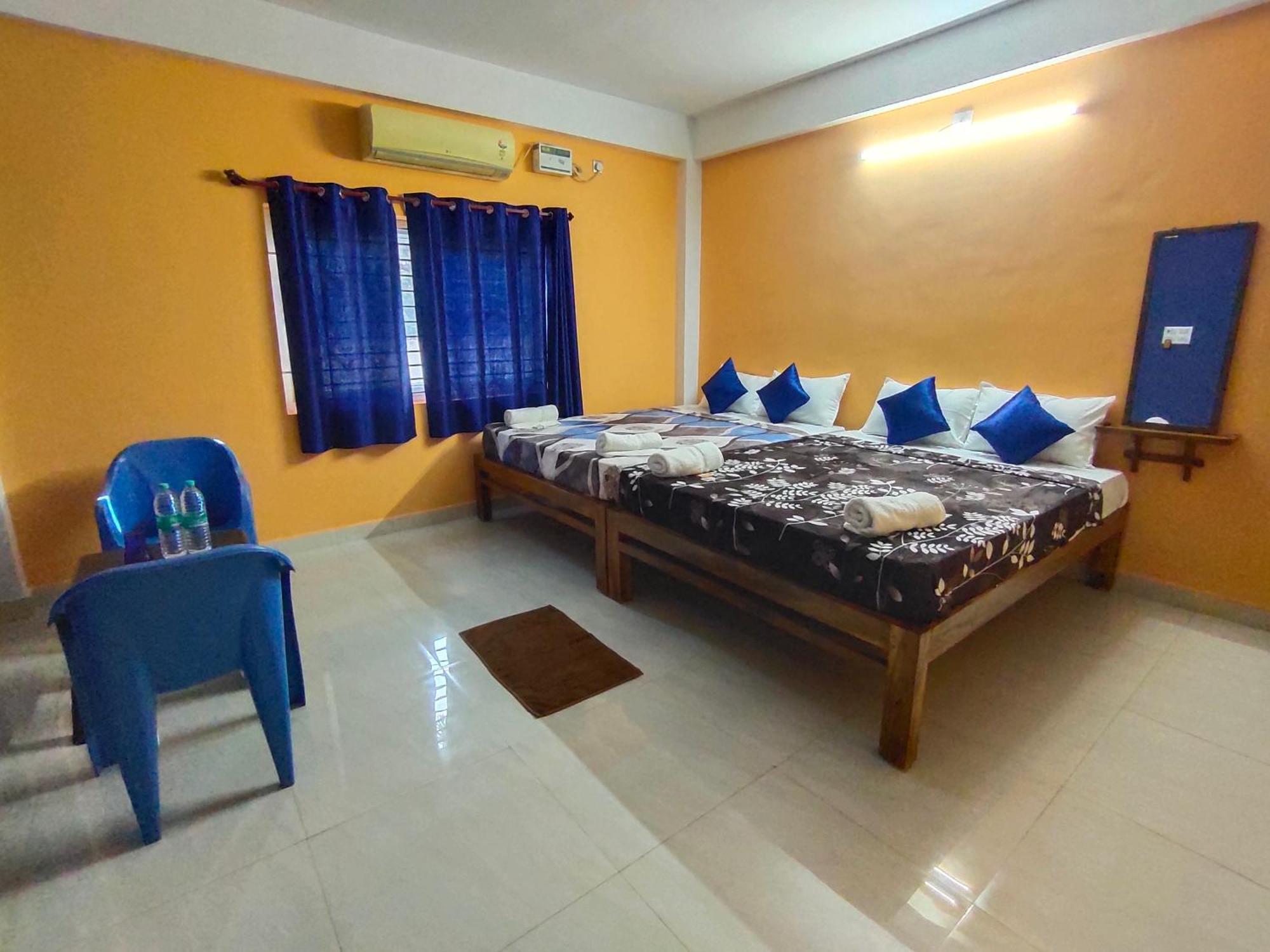 Pv Cottages Serenity Beach 퐁디셰리 외부 사진
