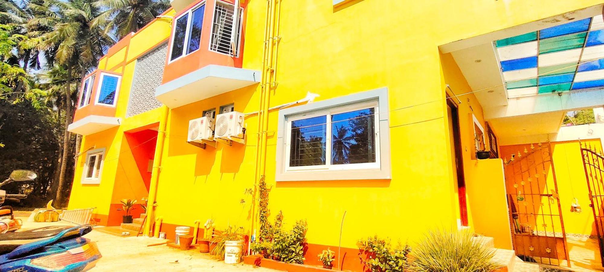 Pv Cottages Serenity Beach 퐁디셰리 외부 사진