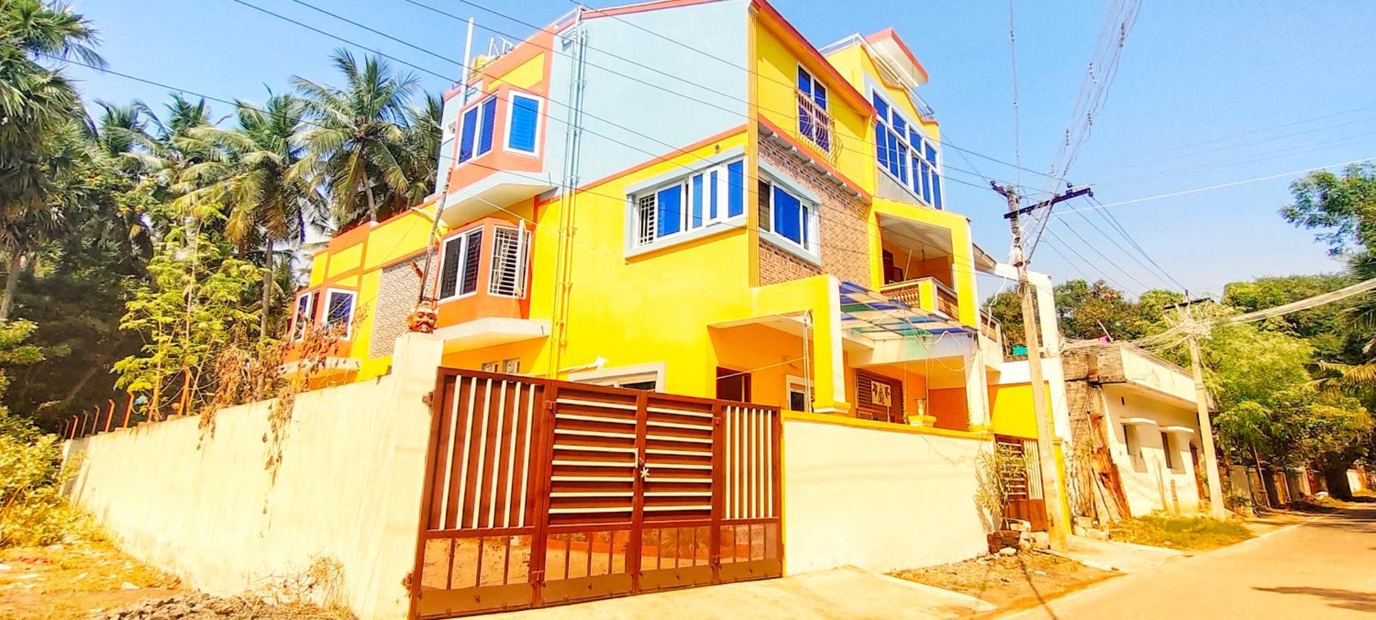 Pv Cottages Serenity Beach 퐁디셰리 외부 사진
